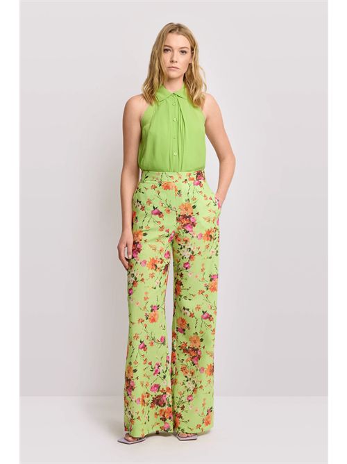 Pantaloni con stampa floreale - Pantalone DEVDAS KOCCA | DEVDAS/F3068